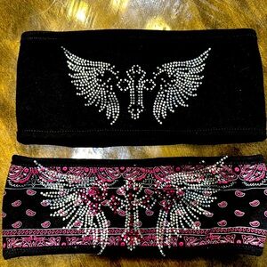 Bling Headbands w/ ponytail holes